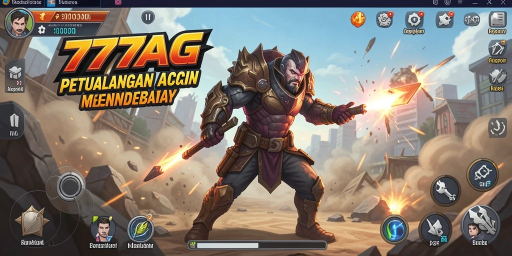 Tampilan screenshot aksi seru dalam game 777AG.