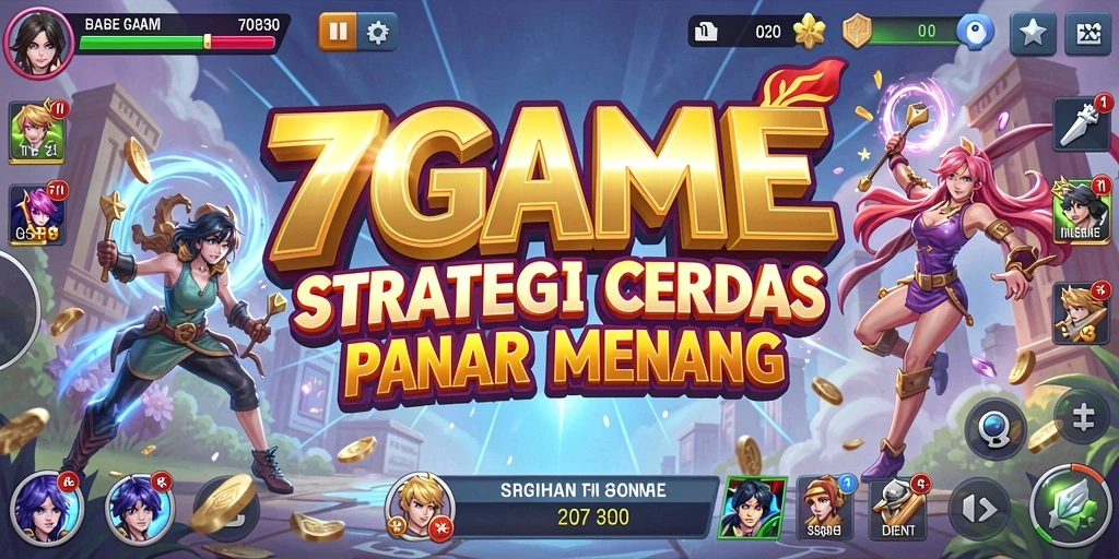 Tampilan gameplay 7GAME yang penuh strategi dan tantangan.