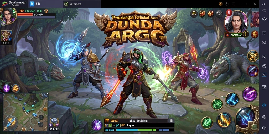 Gameplay ARPG seru dengan grafis memukau di 8ID.