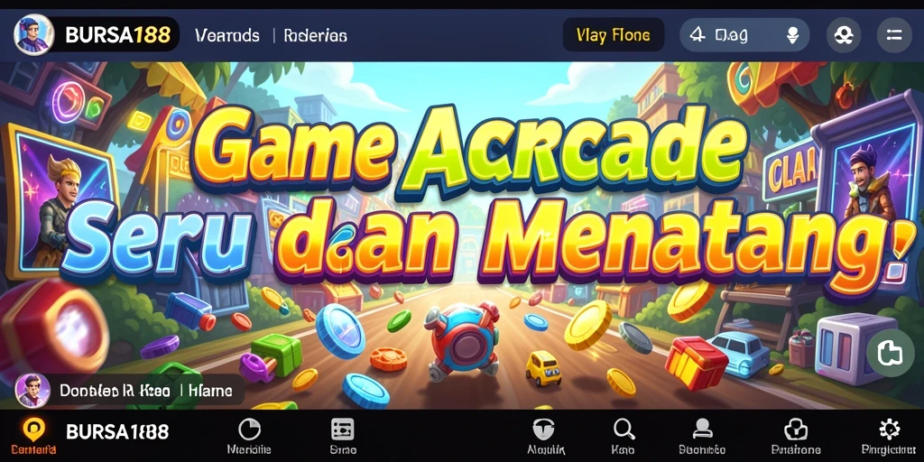 Tangkapan layar gameplay BURSA188 dengan aksi penuh warna.