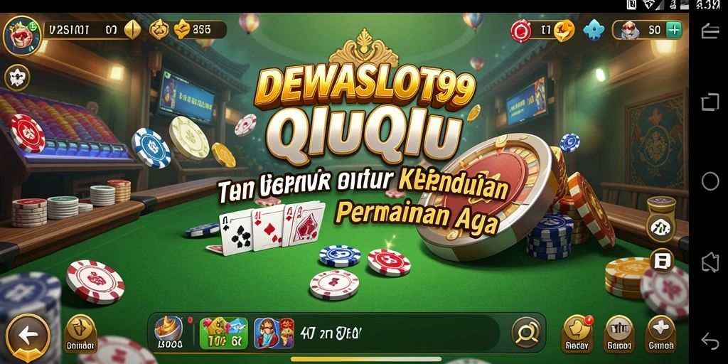 Tampilan permainan QiuQiu yang menarik di DEWASLOT99.