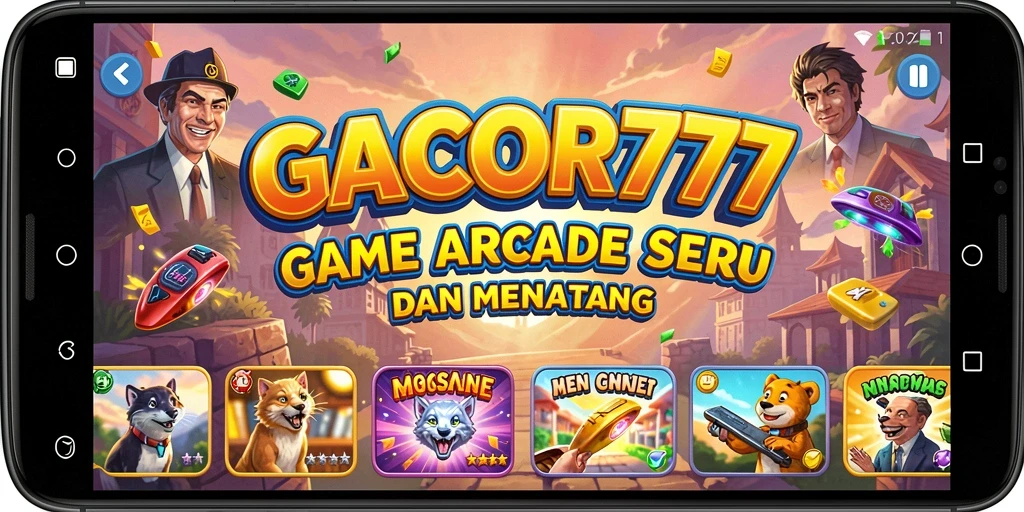 Tampilan gameplay seru dan menantang di GACOR777.