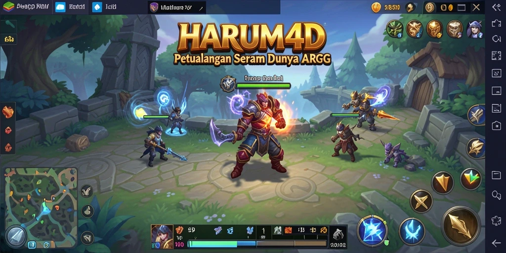 Tampilan gameplay menarik dari <strong>HARUM4D</strong> yang penuh aksi dan tantangan.