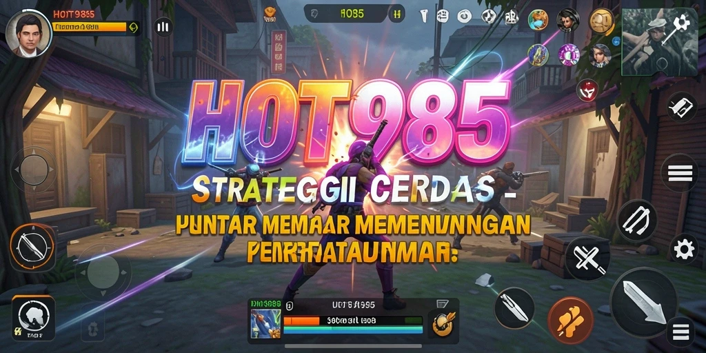 Tampilan gameplay HOT985 yang menegangkan dan strategis.