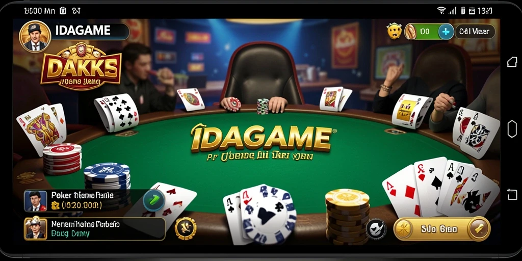 Tampilan gameplay mendebarkan di IDAGAME dengan fitur interaktif.