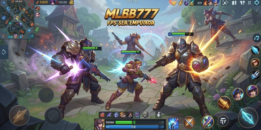 Gameplay seru dalam pertempuran FPS MLBB777 yang menegangkan.