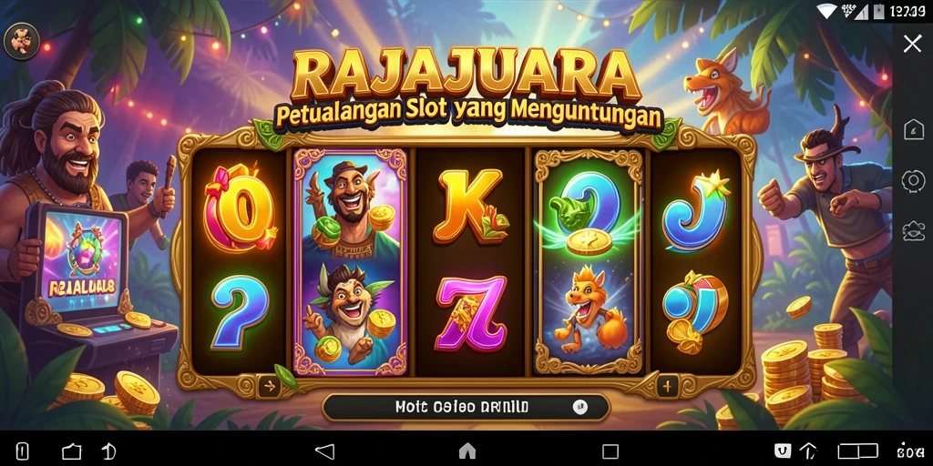 Gameplay seru RAJAJUARA dengan grafis slot yang menakjubkan.