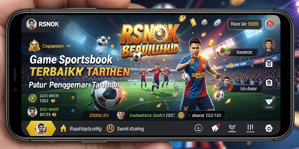 Tampilan gameplay taruhan langsung di RSNOK yang mengesankan dan interaktif.