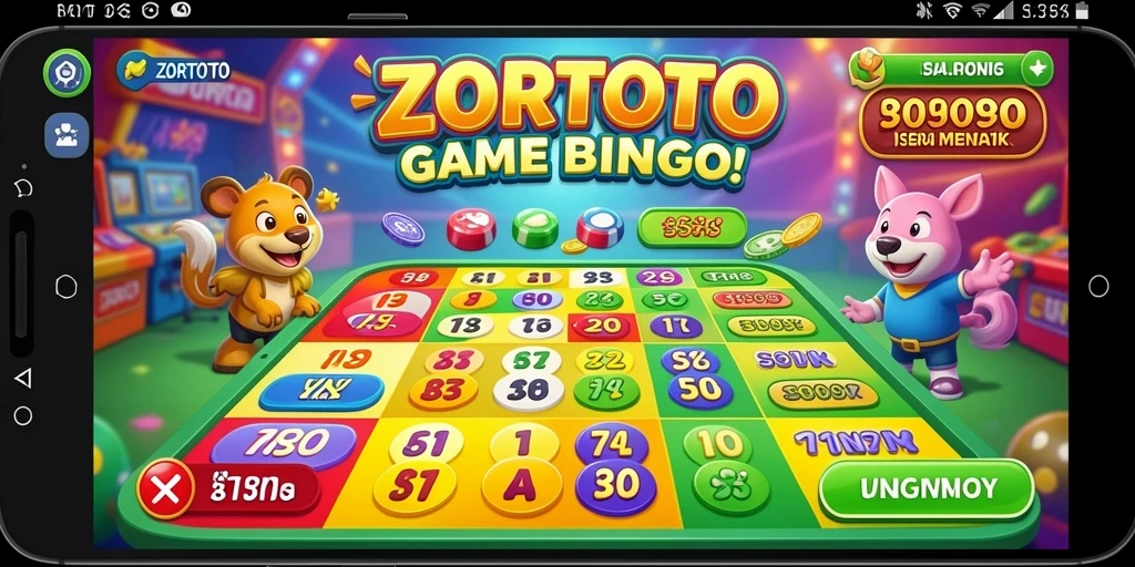 Tampilan gameplay ZORTOTO yang seru dan interaktif.